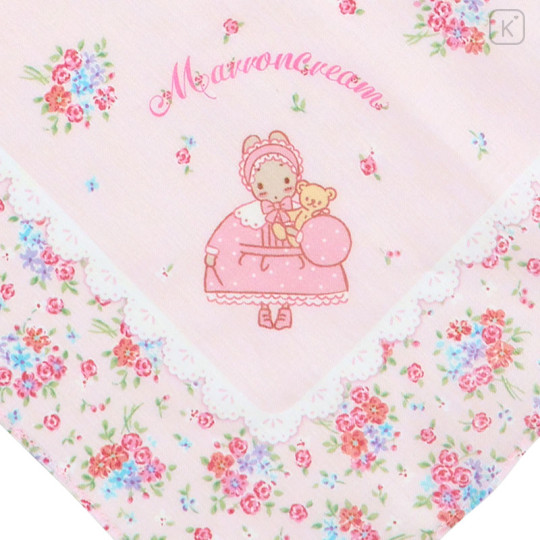 Japan Sanrio Original Handkerchief - Marron Cream : Fashion Show - 3