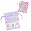 Japan Sanrio Original Drawstring Bag Set - Marron Cream : Fashion Show - 2