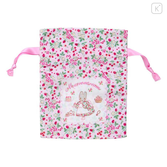 Japan Sanrio Original Drawstring Bag Set - Marron Cream : Fashion Show - 5