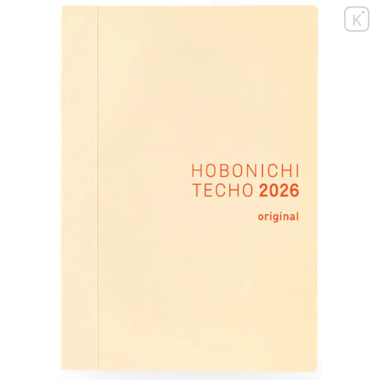 Japan Hobonichi Techo A6 Daily Original Book Japanese - 2026 Jan / Sun Start - 1