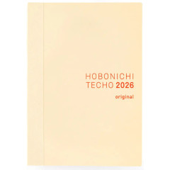 Japan Hobonichi Techo A6 Monthly & Daily Japanese Original Schedule Book - 2026 Sunday Start