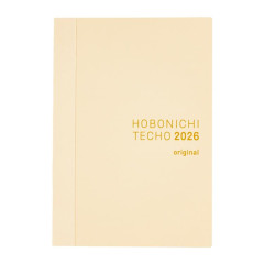 Japan Hobonichi Techo A6 Daily Original Book English - 2026 Jan / Mon Start