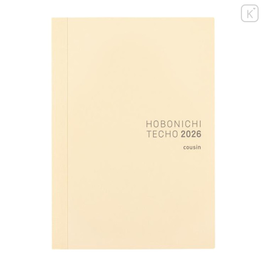 Japan Hobonichi Techo A5 Daily Cousin Book Japanese - 2026 Jan / Mon Start - 1