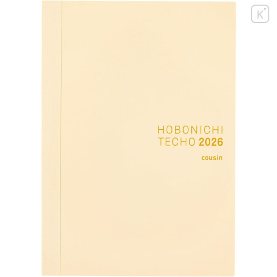 Japan Hobonichi Techo A5 Daily Cousin Book English - 2026 Jan / Mon Start - 1