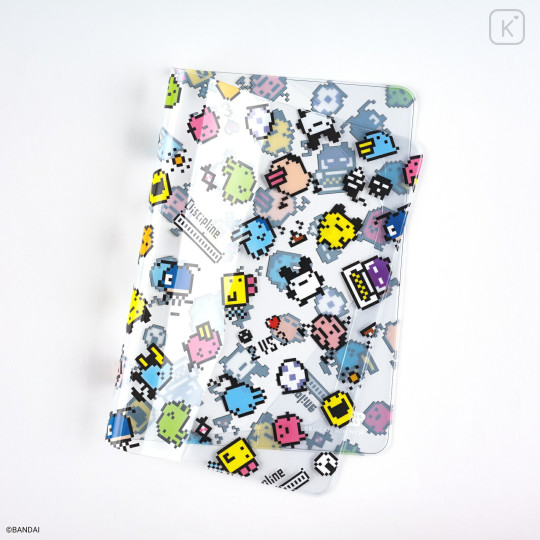 Japan Hobonichi Techo A5 Cousin Protective Cover - Tamagotchi Clear Cover On Cover Colorful - 1
