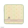 Japan Mofusand Towel Handkerchief - Bee Cat Light Yellow Green - 1