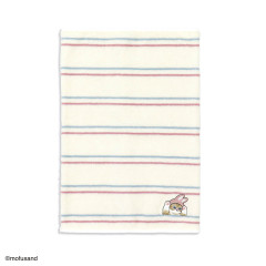 Japan Mofusand Hair Turban - Rabbit Cat Striped Ivory