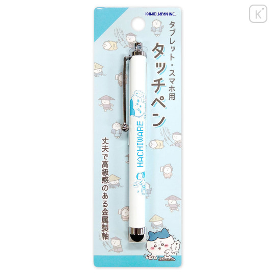 Japan Chiikawa Touch Pen - Hachiware : Light Blue - 4