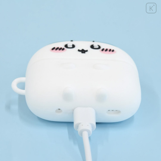 Japan Chiikawa AirPods Pro 2 / Pro 1 Silicone Case - Hachiware : Blush - 3