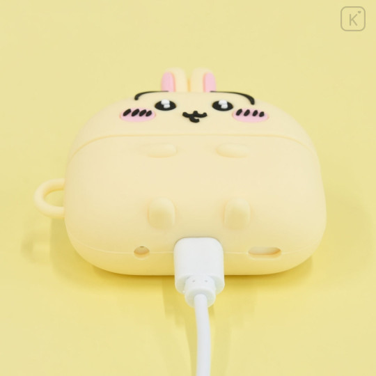 Japan Chiikawa AirPods Pro 2 / Pro 1 Silicone Case - Usagi : Blush - 3
