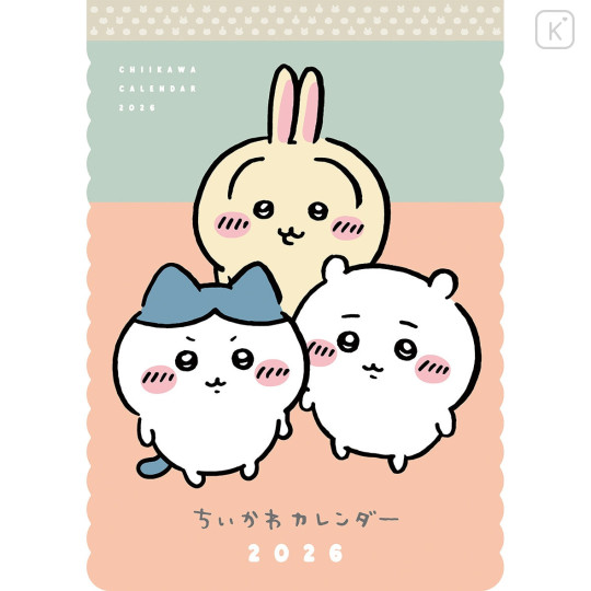 Japan Chiikawa Wall Calendar - Chiikawa : Face 2026 - 1