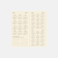 Japan Hobonichi Techo Weeks Hardcover Horizontal English - Little My : Everywhere / 2026 Jan / Mon Start - 3