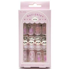Japan Chiikawa Nail Tips - Momonga : Light Purple