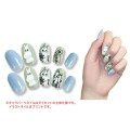 Japan Moomin Nail Tips - Hattifatteners & Moomintroll : Blue Green - 2