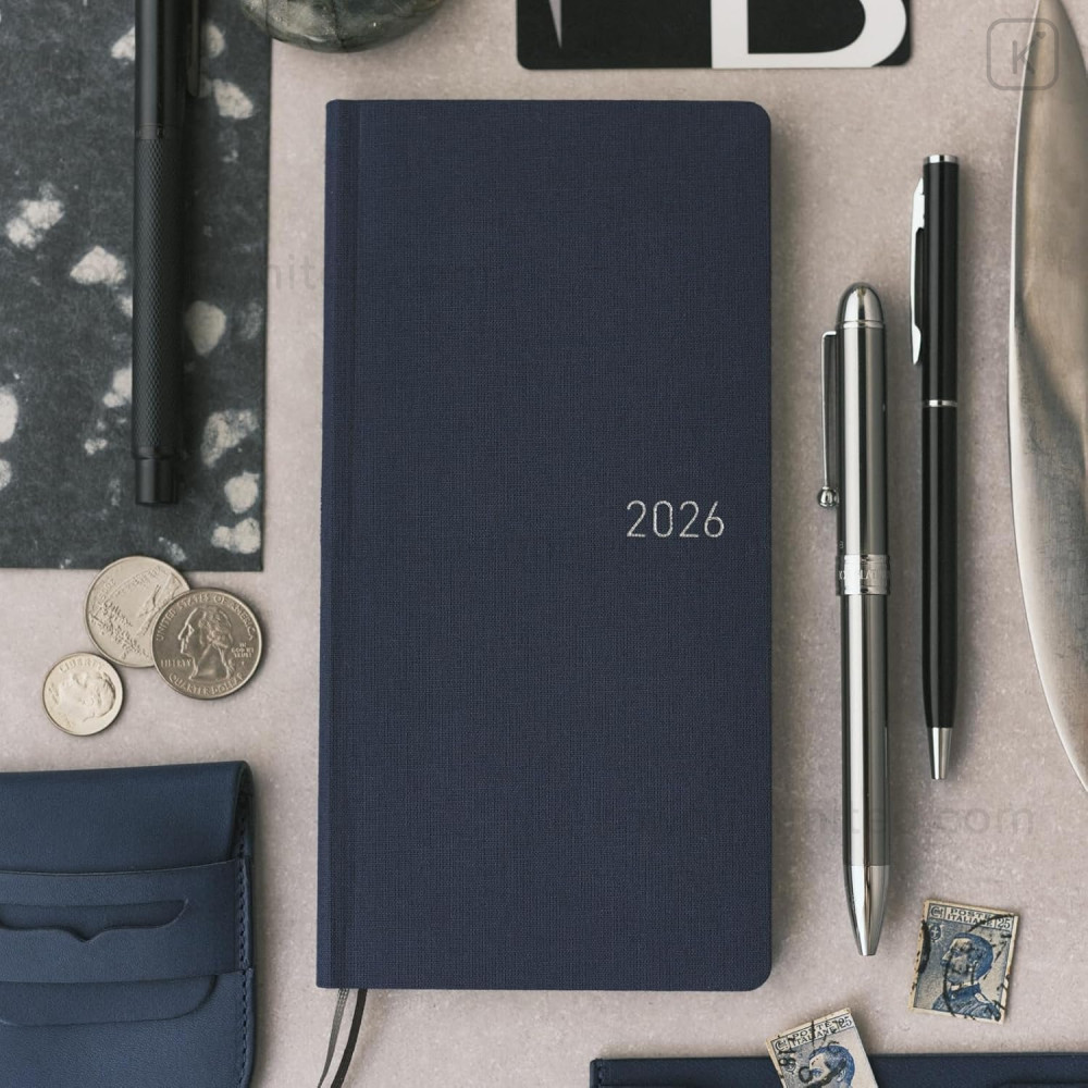 cosmo3567ページ Japan Hobonichi Techo Weeks Hardcover Horizontal Japanese - Colors