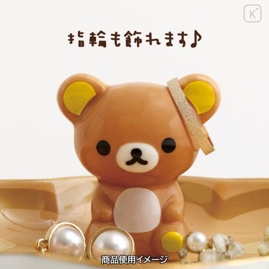Japan San-X Accessory Tray - Rilakkuma : Mister Donut - 6