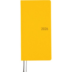 Japan Hobonichi Techo Weeks Hardcover Horizontal Japanese - Colors Full Moon Yellow / 2026 Jan / Mon Start