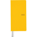 Japan Hobonichi Techo Weeks Hardcover Horizontal Japanese - Colors Full Moon Yellow / 2026 Jan / Mon Start - 1