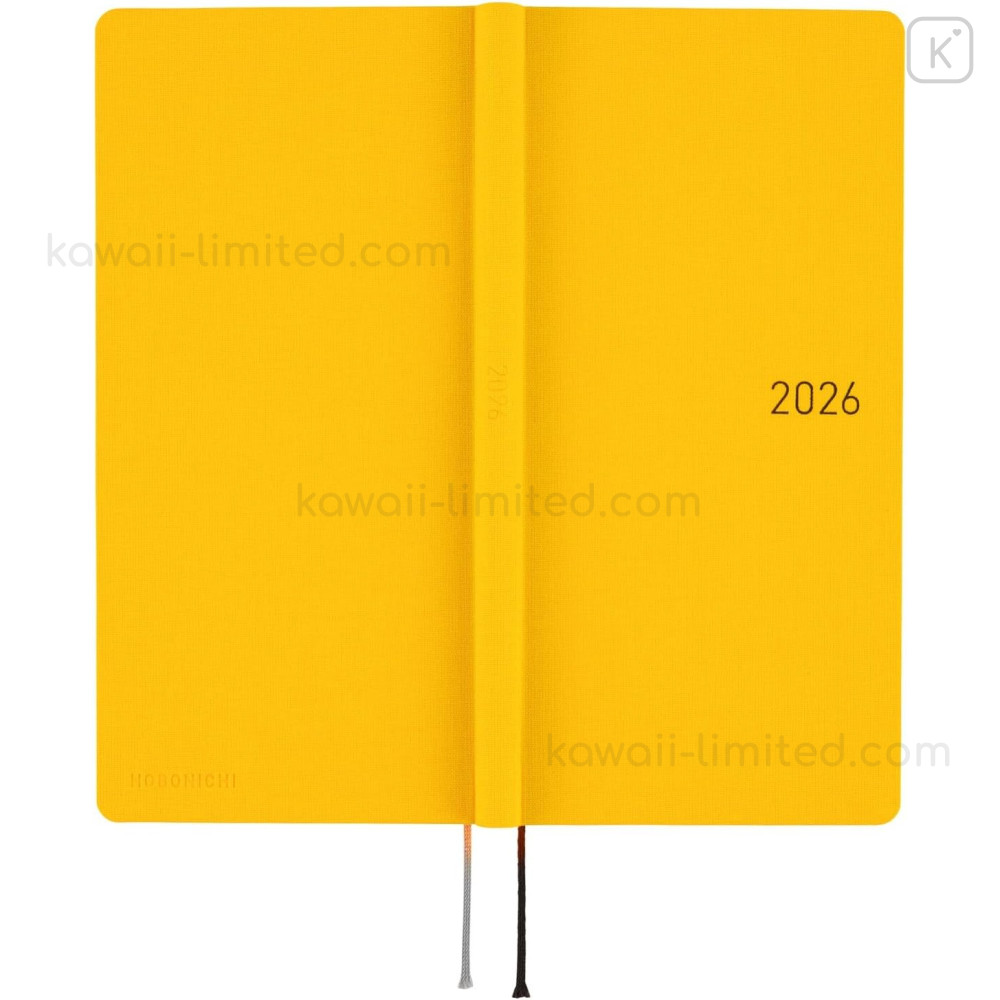 Japan Hobonichi Techo Weeks Hardcover Horizontal Japanese - Colors