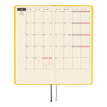 Japan Hobonichi Techo Weeks Japanese Slim Schedule Book - 2026 Full Moon Yellow - 3