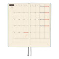 Japan Hobonichi Techo Weeks Hardcover Horizontal Japanese - Colors Sky Mist / 2026 Jan / Mon Start - 3