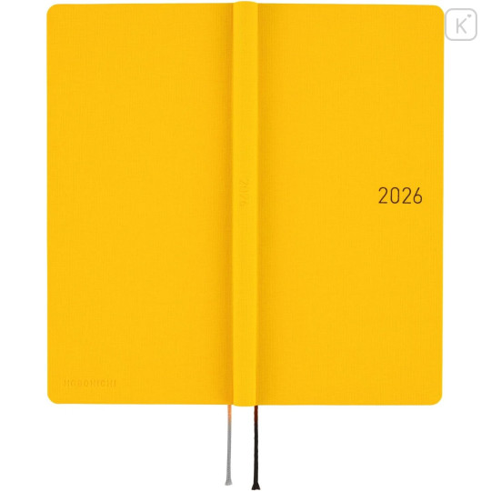 Japan Hobonichi Techo Weeks English Slim Schedule Book - 2026 Full Moon Yellow - 2