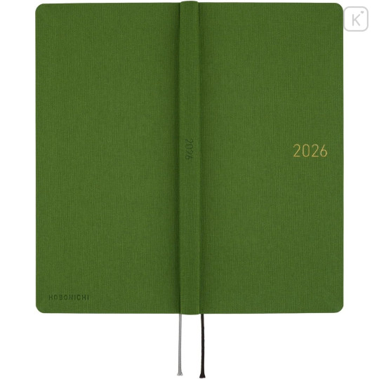 Japan Hobonichi Techo Weeks English Slim Schedule Book - 2026 Antique Green - 2