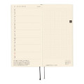 Japan Hobonichi Techo Weeks Softcover Horizontal Japanese - White Line Ivory / 2026 Jan / Mon Start - 4