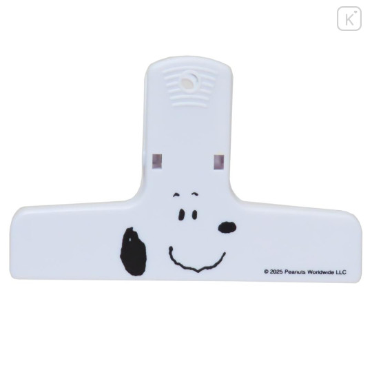 Japan Peanuts Book Clip - Snoopy : White - 1