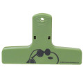 Japan Peanuts Book Clip - Snoopy : Joe Cool Dark Green - 1