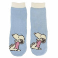 Japan Peanuts Warm Socks - Snoopy : Happy Blue - 1