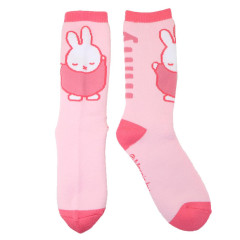 Japan Miffy Warm Socks - Miffy : Neon Pink
