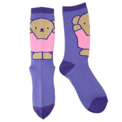 Japan Miffy Warm Socks - Boris : Purple