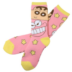 Japan Crayon Shin-chan Warm Socks - Shinnosuke Nohara : Choco Pink
