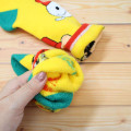 Japan Crayon Shin-chan Warm Socks - Shinnosuke Nohara & Shiro : Winter Outdoor Style Yellow - 2