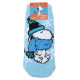 Japan Peanuts Fluffy Socks - Snoopy : Winter Outdoor Style Snow Blue