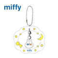 Japan Miffy Swaying Keychain - Miffy : Meteor Star Moon Cloud - 1