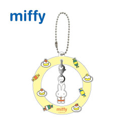Japan Miffy Swaying Keychain - Miffy : Dessert Time Yellow