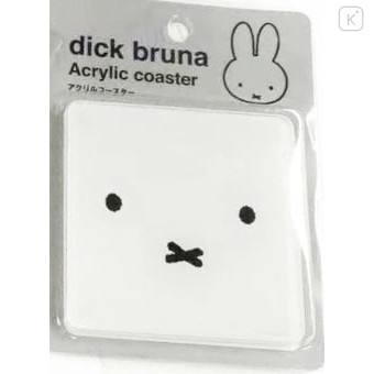 Japan Miffy Acrylic Coaster - Miffy : Face - 2