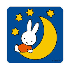 Japan Miffy Acrylic Coaster - Miffy : Moon Star Night