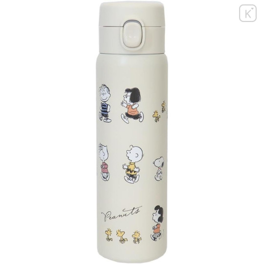 Japan Zebra Stainless Steel Bottle 480ml - Snoopy : One Touch Everyone's Parade - 1
