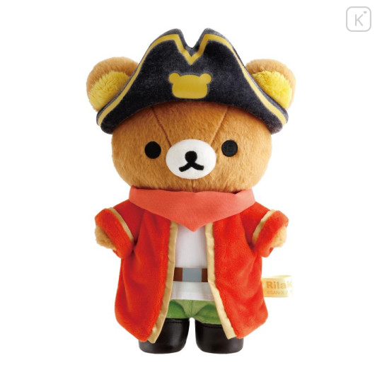 Japan San-X Store Collectible Plush - Rilakkuma : Anime PV Pirate Captain - 1