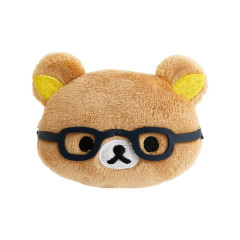 Japan San-X Store Plush Badge - Rilakkuma : Store Manager Kichijoji