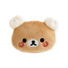 Japan San-X Store Plush Badge - Rilakkuma : Store Manager Yokohama Delicious