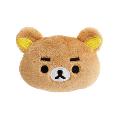 Japan San-X Store Plush Badge - Rilakkuma : Store Manager Fukuoka Bear-like