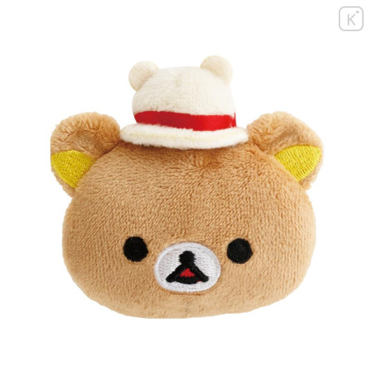 Japan San-X Store Plush Badge - Rilakkuma : Store Manager Lalaport Expocity - 1