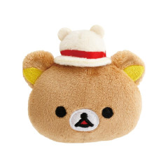 Japan San-X Store Plush Badge - Rilakkuma : Store Manager Lalaport Expocity