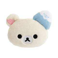 Japan San-X Store Plush Badge - Korilakkuma : Store Manager Lalaport Fujimi
