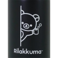 Japan San-X Store Stainless Steel Bottle 350ml - Rilakkuma : Coffee Time Black Lightweight Thermos - 3