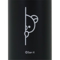 Japan San-X Store Stainless Steel Bottle 500ml - Rilakkuma : Coffee Time Black Lightweight Thermos - 4